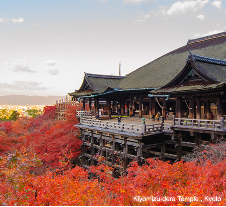 Kiyomizu-dera Temple , Kyoto